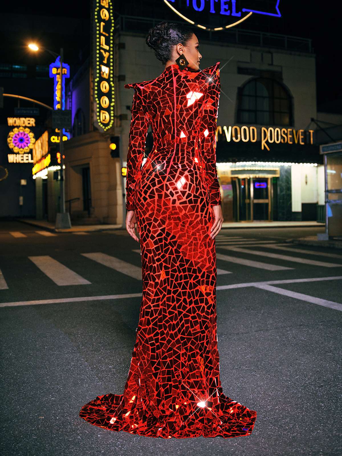 Dynasty Mirror Maxi Dress