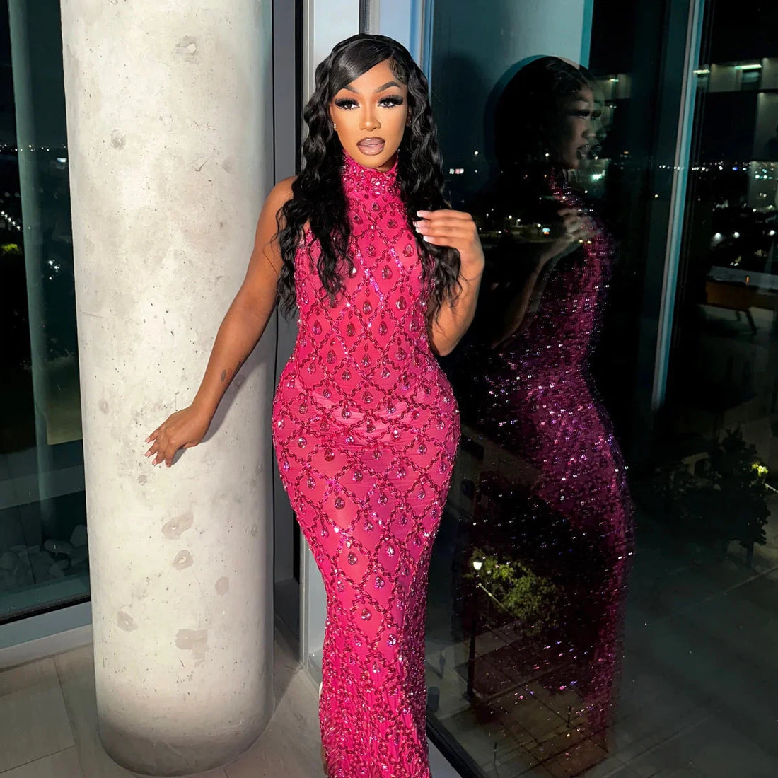 Exotic Maxi Dress