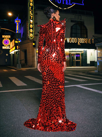 Dynasty Mirror Maxi Dress