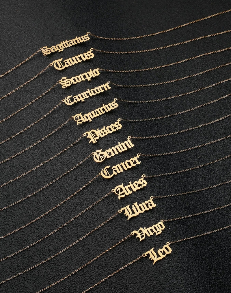 Zodiac Sign Necklace