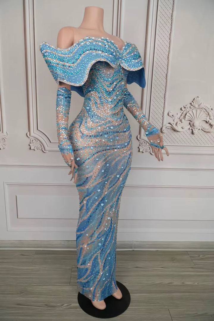 Azure Empress Dress