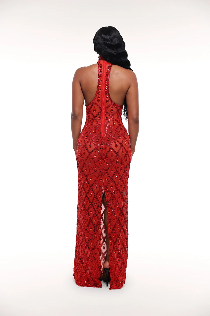 Exotic Dress - Red