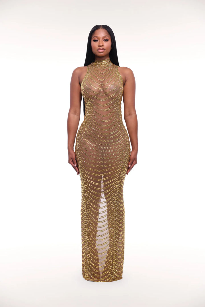Exotic Dress - Gold