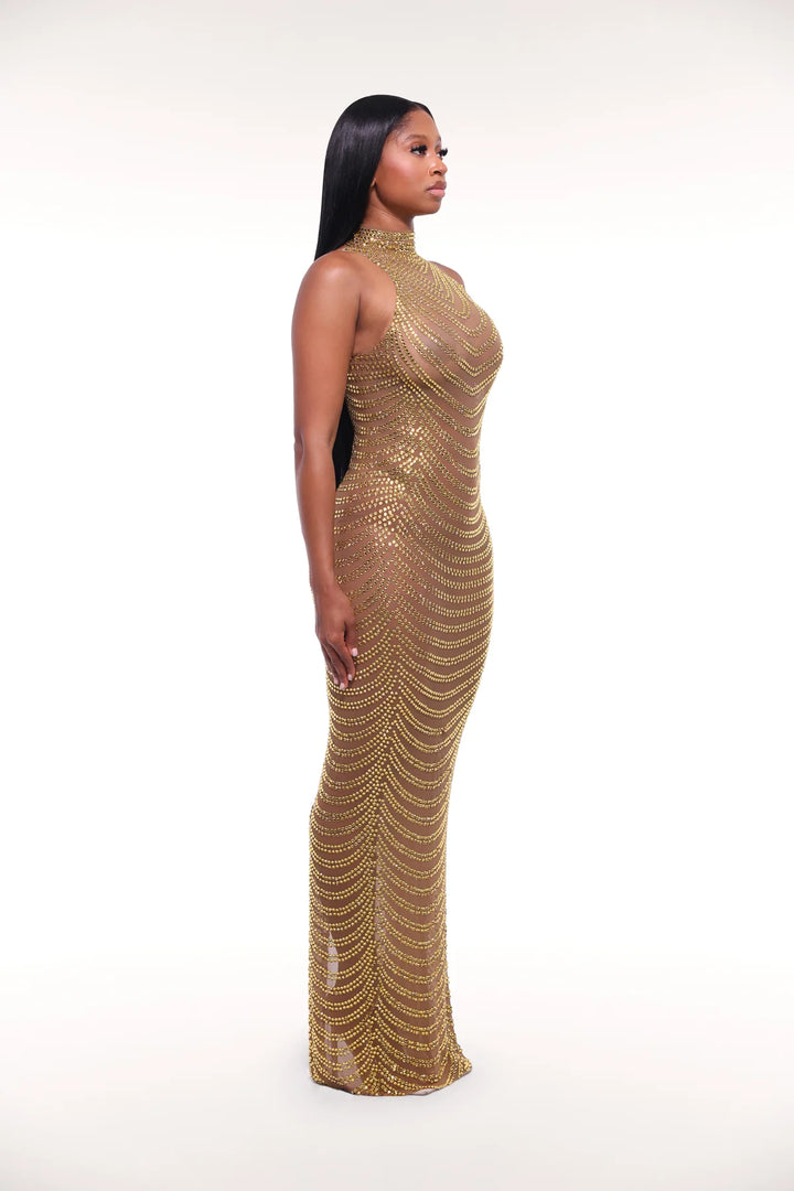 Exotic Dress - Gold