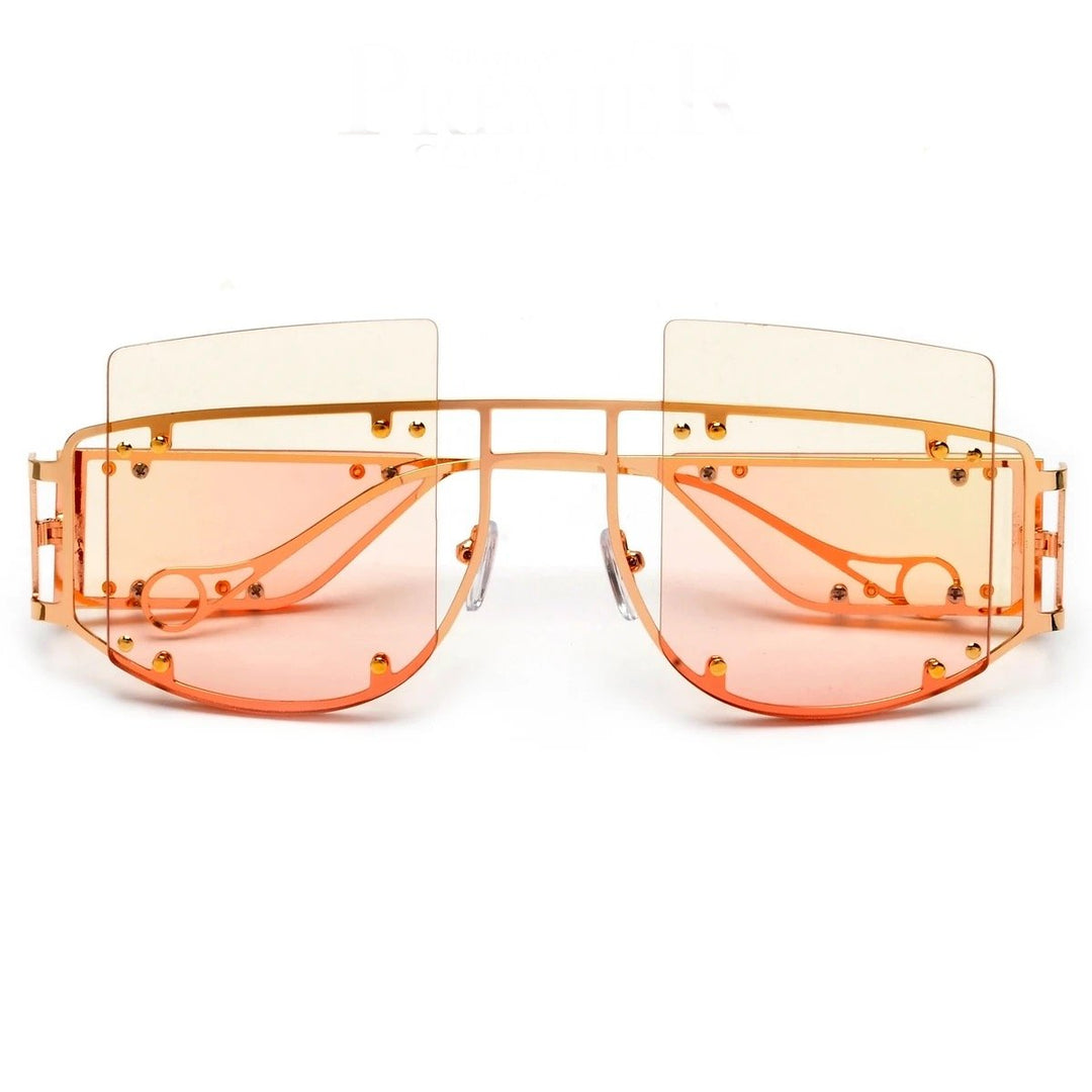 Hottie Oversized Studded Cut Out Sunglasses - DEEGODDESS CLOSET