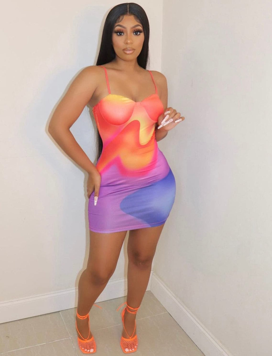 Color Pop Bodycon Dress - DEEGODDESS CLOSET