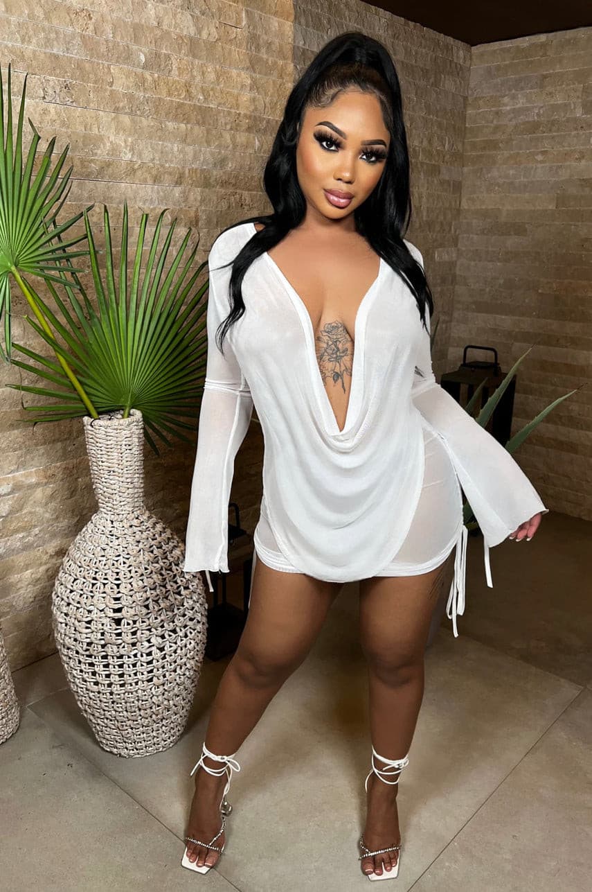 Savage Set - White - DEEGODDESS CLOSET