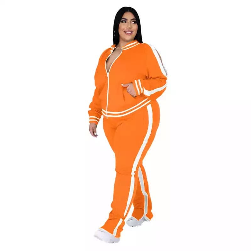 Tracy Set - Orange - DEEGODDESS CLOSET