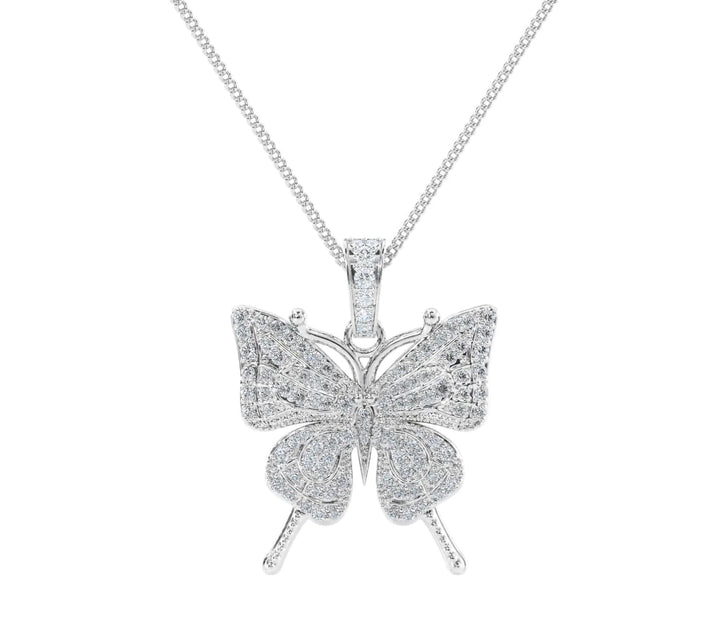 Icy Butterfly Necklace