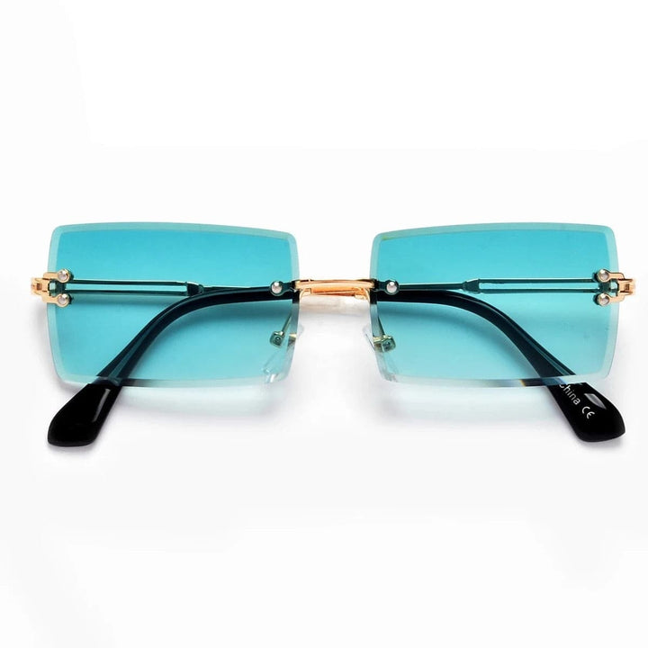 Unisex Average Rimless Sunglasses - DEEGODDESS CLOSET