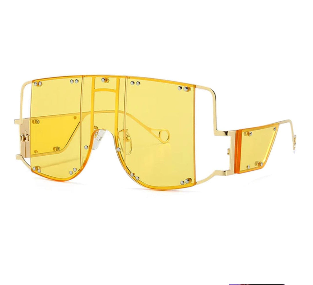 I See You Looking Template Flat Top Sunglasses - DEEGODDESS CLOSET