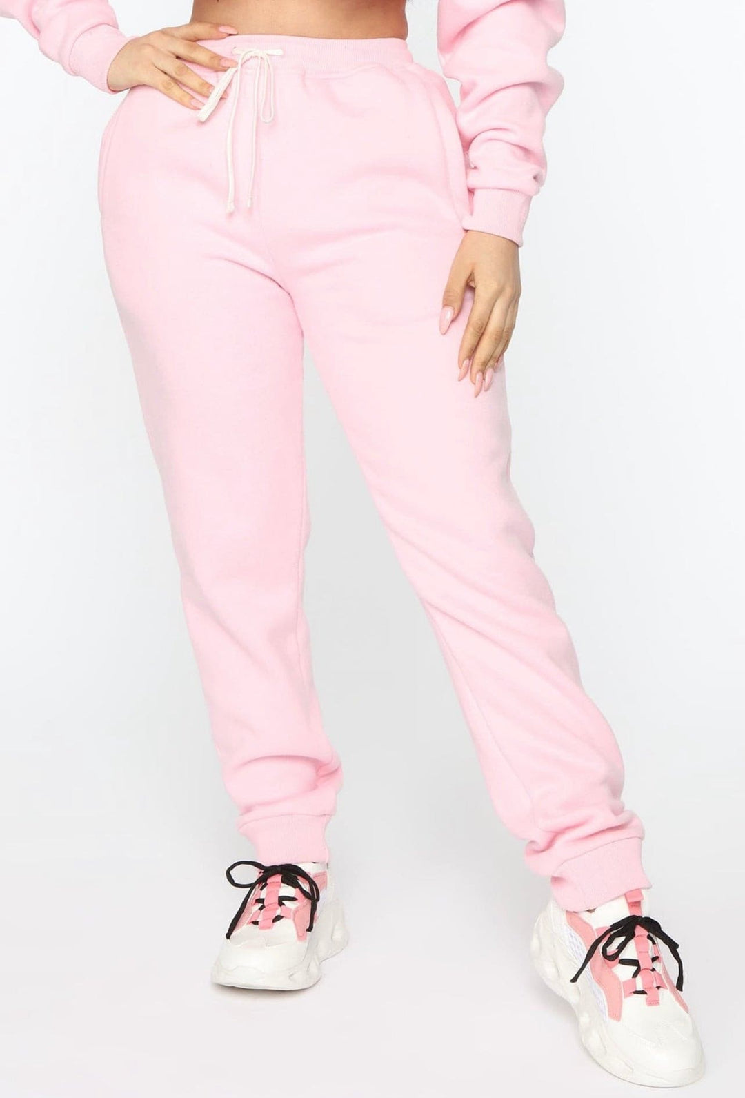 Baby Girl Sweat Set - Pink - DEEGODDESS CLOSET