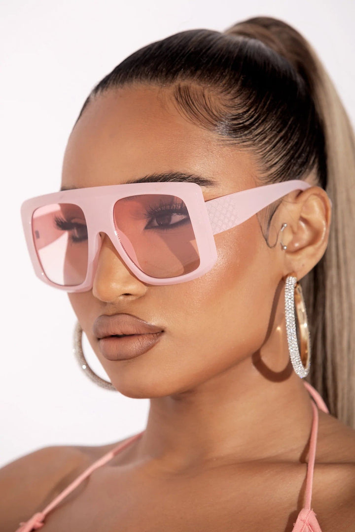 Boujee Big Frame Vintage Square Sunglasses - DEEGODDESS CLOSET